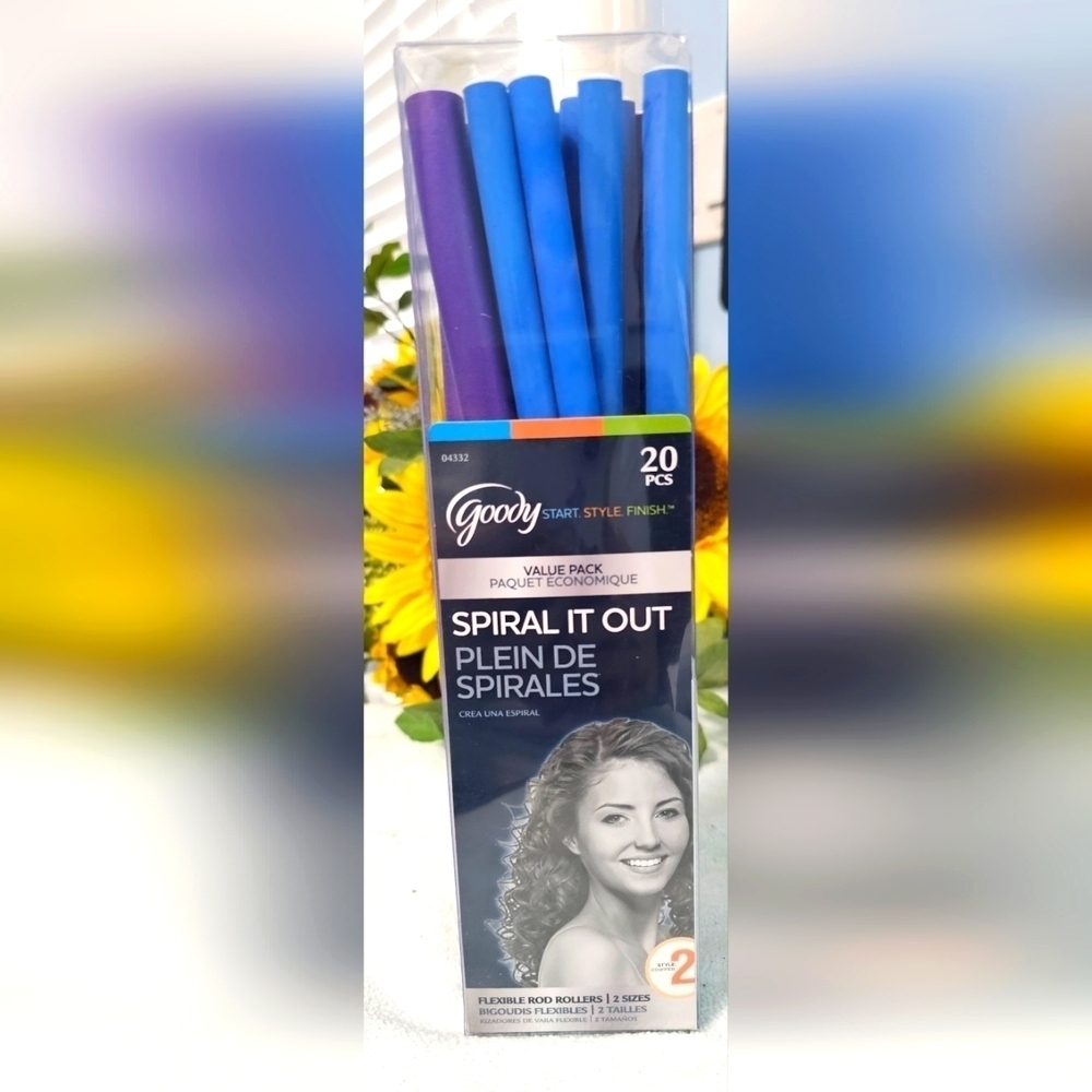 Goody Spiral it out Rod hair Rollers